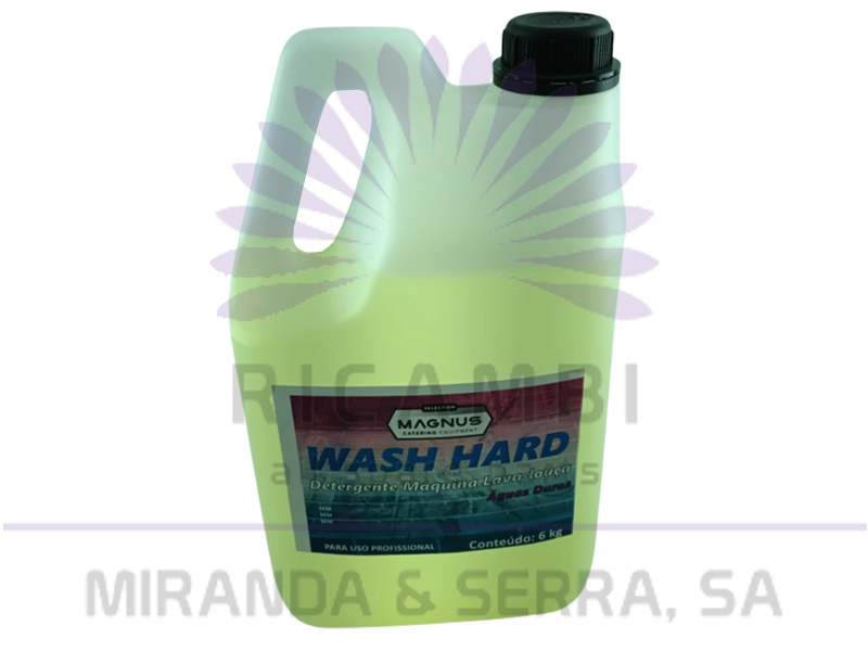 Dishwasher detergent, hard water, 6 kg