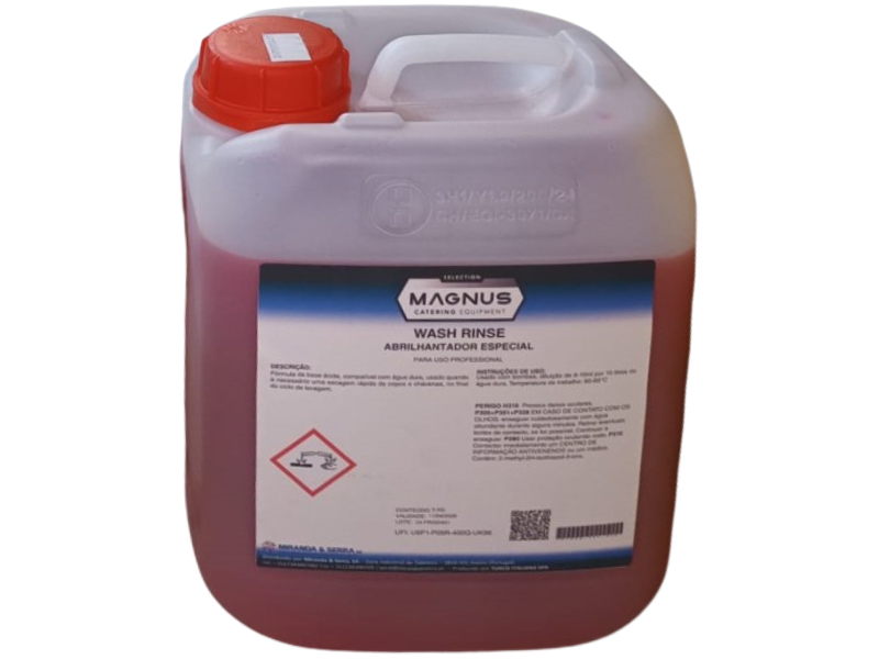 Abrilhantador Maquina Lavar 5kg NV (RINSE NV)