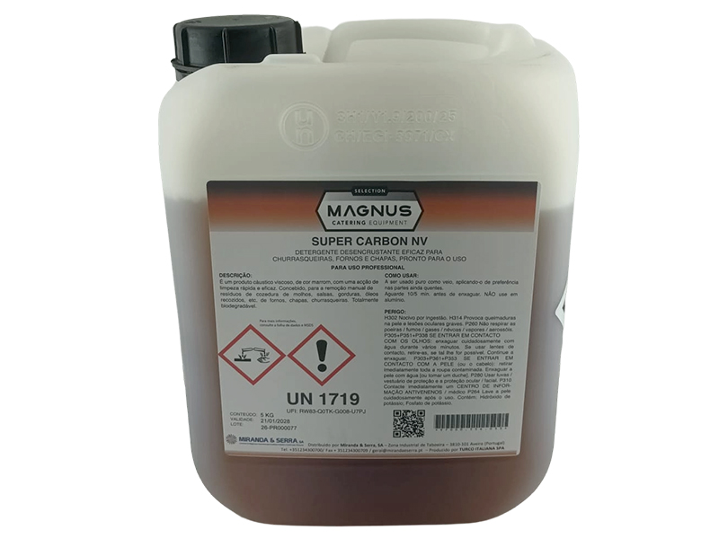 Desincrustante Grelhas 5kg (SUPER CARBON NV)
